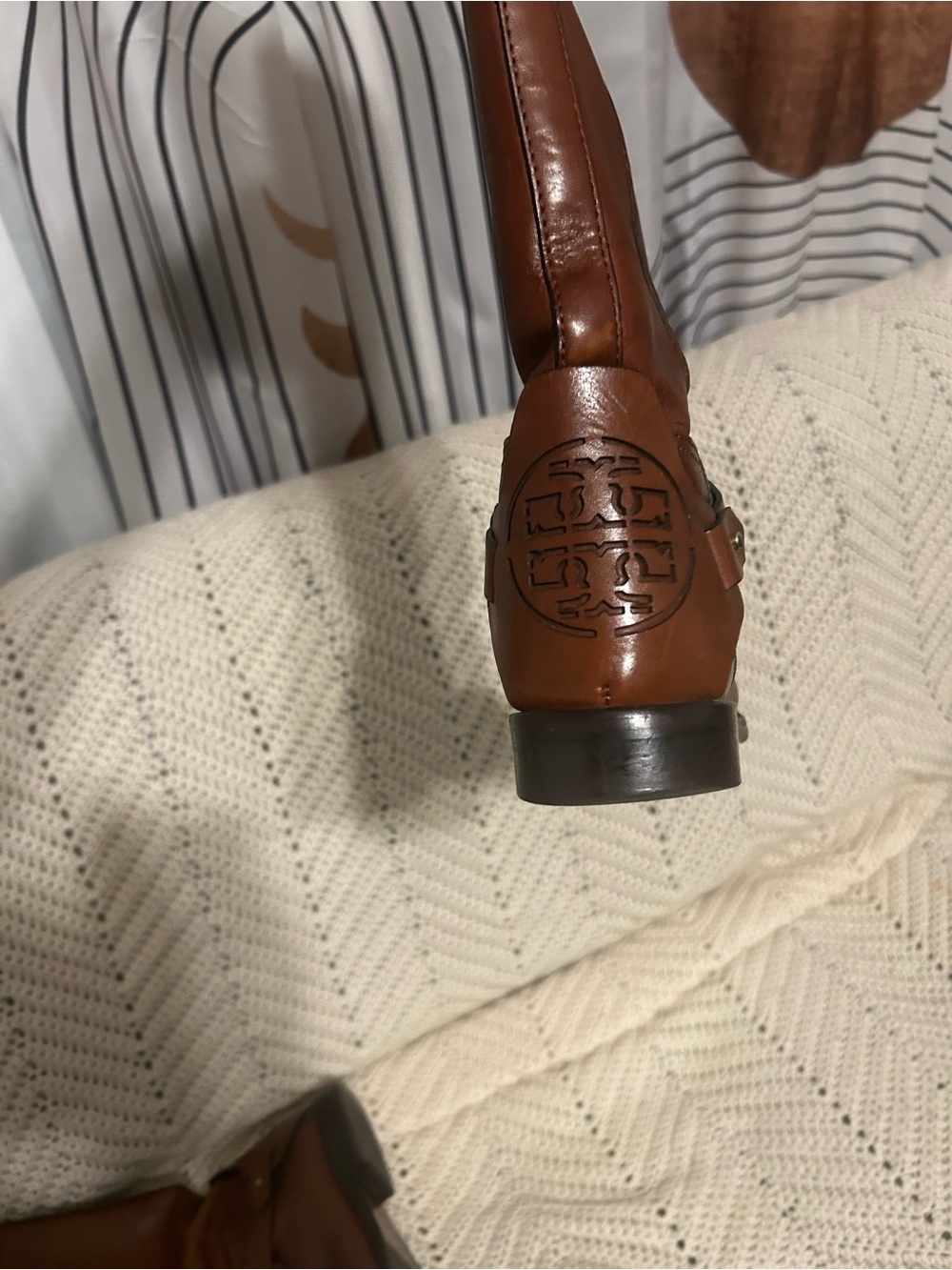Tory Burch Derby Riding Boot - Picture 8 of 15